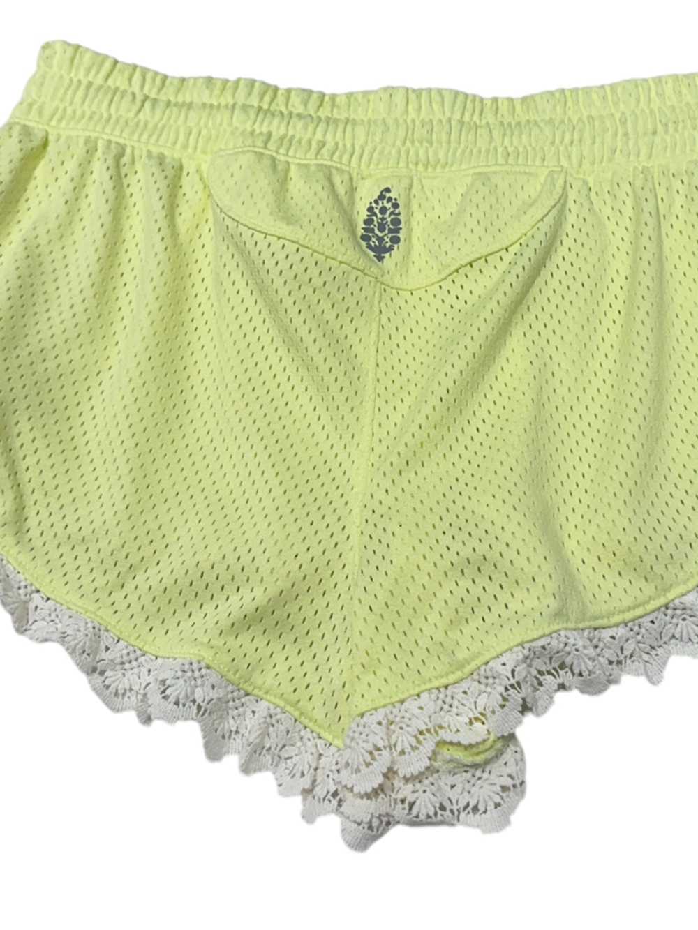 NWT Free People Tip Off Shorts in Sour Citrus - Picture 8 of 8